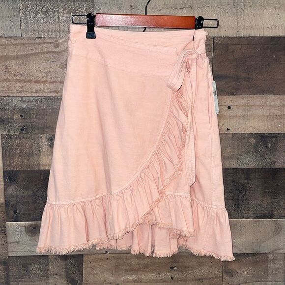 Anthropologie Pilcro Nettie Ruffled Mini Skirt, NWT - Picture 2 of 11
